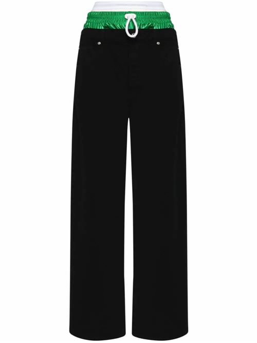 Layered-waist straight-leg jeans Alexander Wang | 4DC1244203011